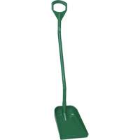 Ergonomic Small Blade Shovel, 50" Length, Plastic, Green Ontario Packaging