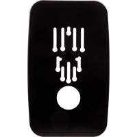 Plaque murale de rechange universelle pour distributeur de savon Ontario Packaging