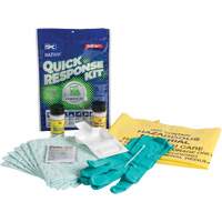 Hazwik<sup>®</sup> Quick Response Spill Kit for Chemical Spills, Hazmat, Bag, 0.33 US gal. Absorbancy JP166 | Ontario Packaging