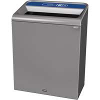 Configure Paper Waste Container, Bulk/Curbside/Deskside, Steel, 45 US gal. Ontario Packaging