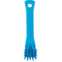 Brush with Scraping Edge, Stiff Bristles, 6" Long, Blue Ontario Packaging