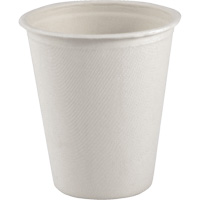 Single Wall Compostable Hot Drink Cup, Paper, 8 oz., White Ontario Packaging