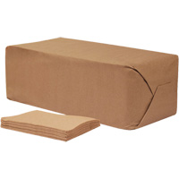 Pro Select&reg; Brown Napkins, 1 Ply, 12" x 12" Ontario Packaging