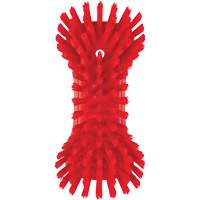Hand Brush, Extra Stiff Bristles, 9-1/10" Long, Red JQ127 | Ontario Packaging