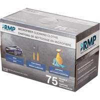 Washable Cleaning Cloths, Microfibre, White Ontario Packaging