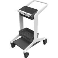 HyGo Mobile Cleaning Station, 30.7" x 20.9" x 40.6", Plastic/Stainless Steel, White JQ266 | Ontario Packaging