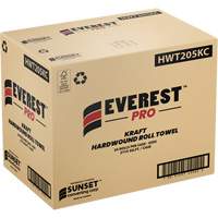 Everest Pro Kraft Hardwound Roll Towels, 1 Ply, Standard Ontario Packaging