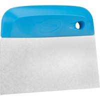 Flexible Stainless Steel Dough Cutter/Scraper, Blue, 4-1/2" W x 5-3/4" L Ontario Packaging