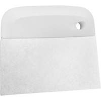 Flexible Stainless Steel Dough Cutter/Scraper, White, 4-1/2" W x 5-3/4" L Ontario Packaging