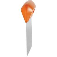 Flexible Stainless Steel Dough Cutter/Scraper, Orange, 4-1/2" W x 5-3/4" L Ontario Packaging