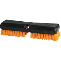 Cleaning Brush, 10" L, Polypropylene Bristles, Black/Red Ontario Packaging