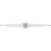 Table & Floor Scraper, White, 9-3/5" W x 1-1/5" L Ontario Packaging