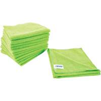 Chiffon de d&eacute;poussi&eacute;rage et nettoyage, Microfibre, Vert Ontario Packaging