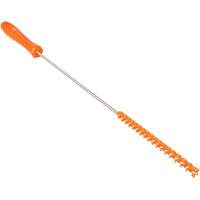 Tube Brush, Stiff Bristles, 19-7/10" Long, Orange Ontario Packaging