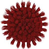 HyDrive Round Drill Brush, Extra Stiff Bristles, 3-1/10" Long, Red Ontario Packaging