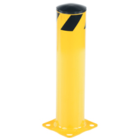 Safety Bollard, Steel, 24" H x 5-1/2" W, Yellow Ontario Packaging