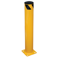 Safety Bollard, Steel, 36" H x 5.5" W, Yellow Ontario Packaging