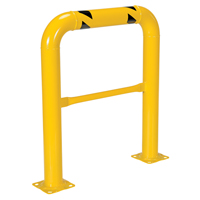 High Profile Machinery Guards, 3' W x 3.5' H, Yellow Ontario Packaging