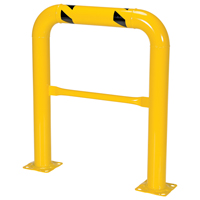 High Profile Machinery Guards, 3' W x 3.5' H, Yellow Ontario Packaging