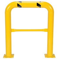 High Profile Machinery Guards, 3' W x 3.5' H, Yellow Ontario Packaging