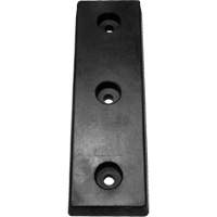 Molded Rubber Dock Guards, Rubber, 30" W x 4" D x 10" H Ontario Packaging