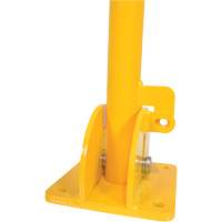 Butoirs repliables, Acier, 42" h x 1-3/4" la, Jaune Ontario Packaging