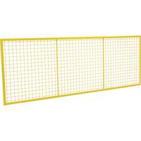 Wire Mesh Partition Components - Panels, 3' H x 8' W Ontario Packaging
