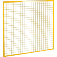 Wire Mesh Partition Components - Sliding Doors, 4' W x 8' H KH938 | Ontario Packaging