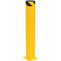 Bornes de s&eacute;curit&eacute; tubulaire, Acier, 42" h x 6-5/8" la, Jaune Ontario Packaging