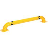 Low Profile Rack Guard, 5.3' W x 0.74' H, Yellow Ontario Packaging