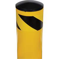 Butoir de s&eacute;curit&eacute;, Acier, 36" h x 5-1/2" la, Jaune Ontario Packaging