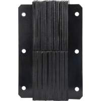 Laminated Dock Bumpers, Vertical, Rubber, 11" W x 4" D x 20" H Ontario Packaging