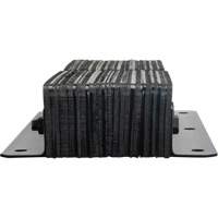 Butoirs de quai lamell&eacute;s, Vertical, Caoutchouc, 11" la x 4" p x 24" h Ontario Packaging