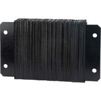 Butoirs de quai lamell&eacute;s, Horizontal, Caoutchouc, 18" la x 4" p x 12" h Ontario Packaging