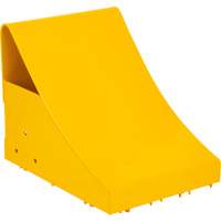 Ice Chocks, Steel, Yellow, 8-1/16" W x 10-5/8" D x 8-13/16" H Ontario Packaging