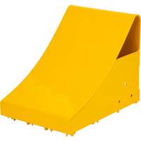 Ice Chocks, Steel, Yellow, 8-1/16" W x 10-5/8" D x 8-13/16" H Ontario Packaging