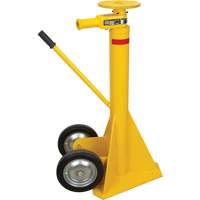 100,000 lbs. Static Capacity Ratchet Trailer Jack, 20 tons Lift Capacity Ontario Packaging