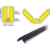 W Profile 1M Edge Protection Bumper Guard, 3.25' (0.99 m) Long Ontario Packaging