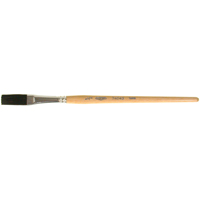 One Stroke Paint Brush, 1/2" Brush Width, Ox Hair, Wood Handle KP205 | Ontario Packaging
