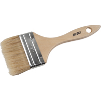 Pinceaux s&eacute;rie AP200, Soie blanche, Manche Bois, Largeur de 3" Ontario Packaging