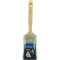 Straight Sash Paint Brush, Bristle, Wood Handle, 2" Width Ontario Packaging