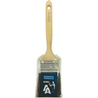 Straight Sash Paint Brush, Bristle, Wood Handle, 2-1/2" Width Ontario Packaging