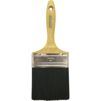Straight Wall Paint Brush, Bristle, Wood Handle, 4" Width KP571 | Ontario Packaging