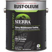 Sierra S60 Water-Based Epoxy Maintenance Coating Part 1 Activator, Gallon Ontario Packaging
