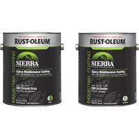 Sierra S60 Water-Based Epoxy Maintenance Coating Kit, Gallon, Grey Ontario Packaging