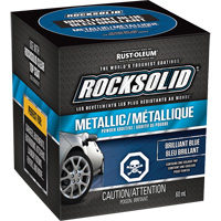 Additifs de poudre m&eacute;tallique RockSolid, 60 ml, Bouteille, Bleu brillant Ontario Packaging