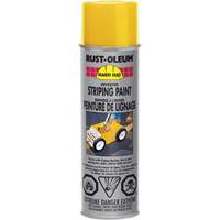 Inverted Striping Paint Spray, Yellow, Aerosol Can KQ290 | Ontario Packaging