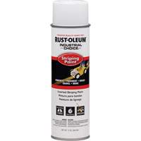 Industrial Choice<sup>®</sup> S1600 System Inverted Striping Spray Paint, White, 18 oz., Aerosol Can KR694 | Ontario Packaging