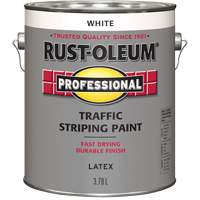 Traffic Striping Paint, White, 3.78 L, Jug KQ307 | Ontario Packaging