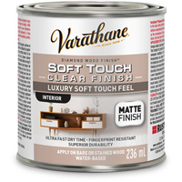 Varathane&reg; Diamond Wood Finish&reg; Coating, 236 ml, Clear, Matte Ontario Packaging